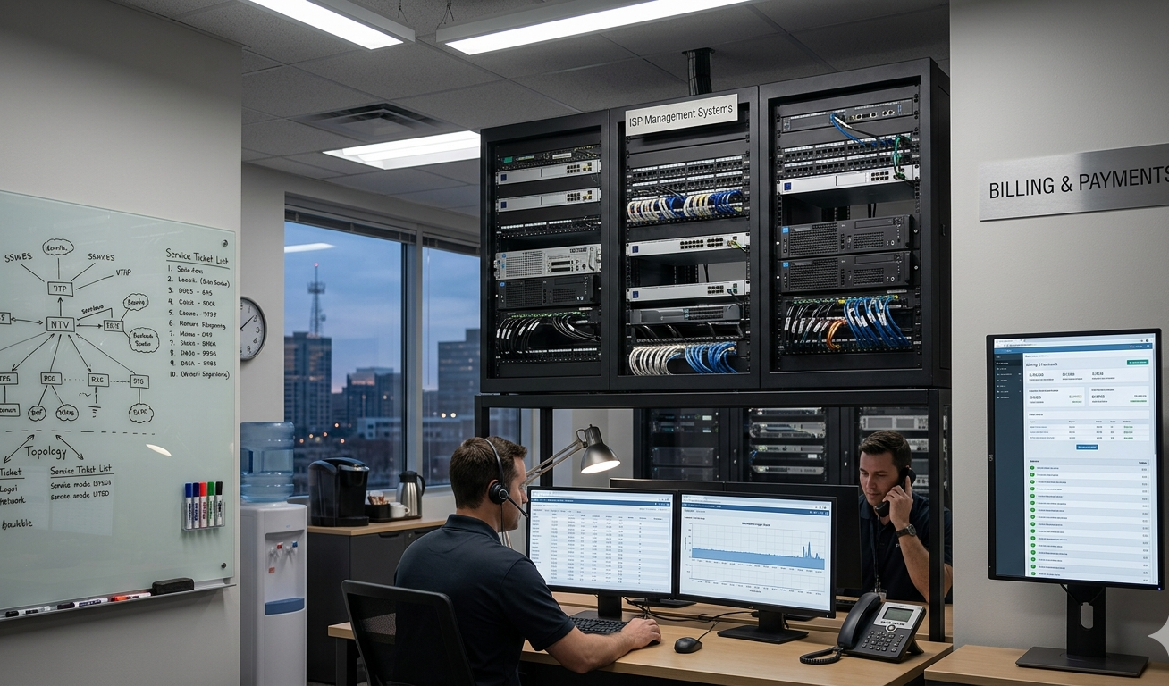 ISP Billing and Management Software technology infrastructure