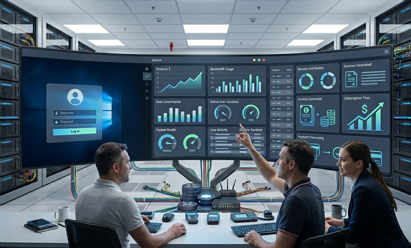 Radius Billing Software technology infrastructure