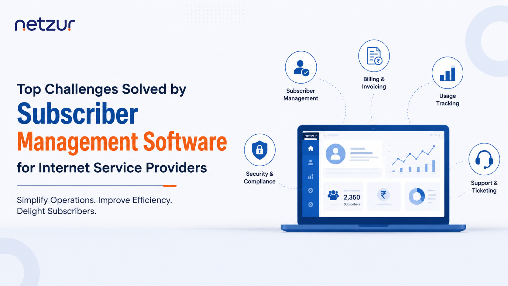 Top Challenges Solved by Subscriber Management Software for Internet Service Providers