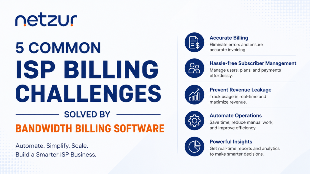 5 Common ISP Billing Challenges Solved by Bandwidth Billing Software