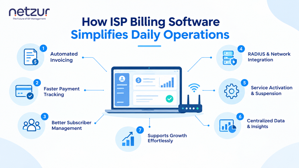 How ISP Billing Software Simplifies Daily Operations
